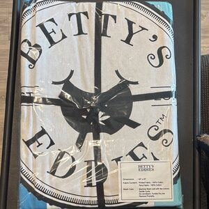 Betty's Eddies Gray and Blue Towel